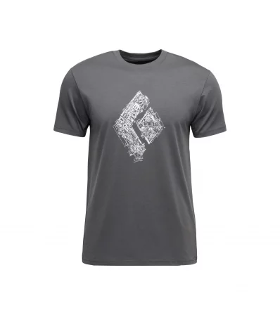 Тениска Black Diamond Engineered Diamond SS Tee M's