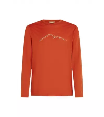 Тениска Icebreaker Merino 150 Tech Lite LS T-Shirt Rainer Ridge M's