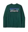 Blouse Patagonia Long-Sleeved P-6 Logo Responsibili-Tee M's
